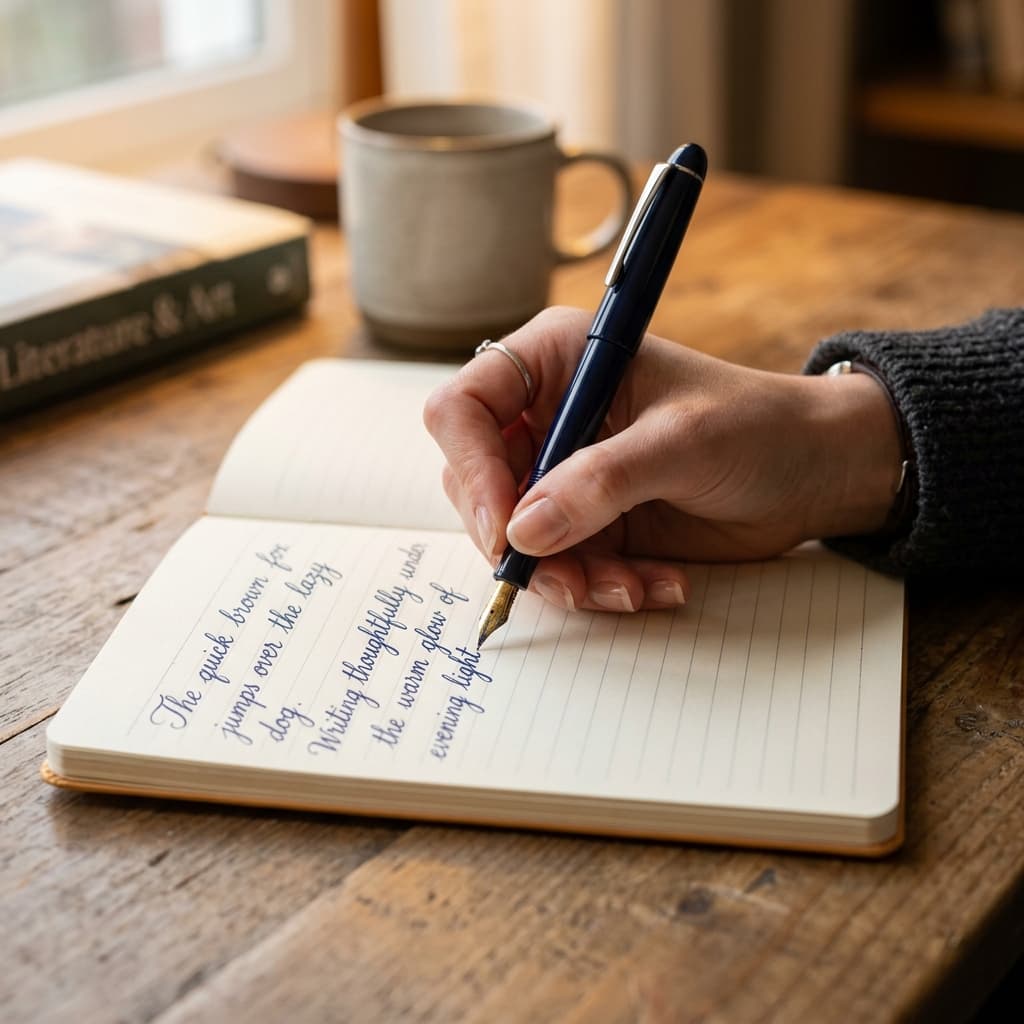 Handwriting improvement class