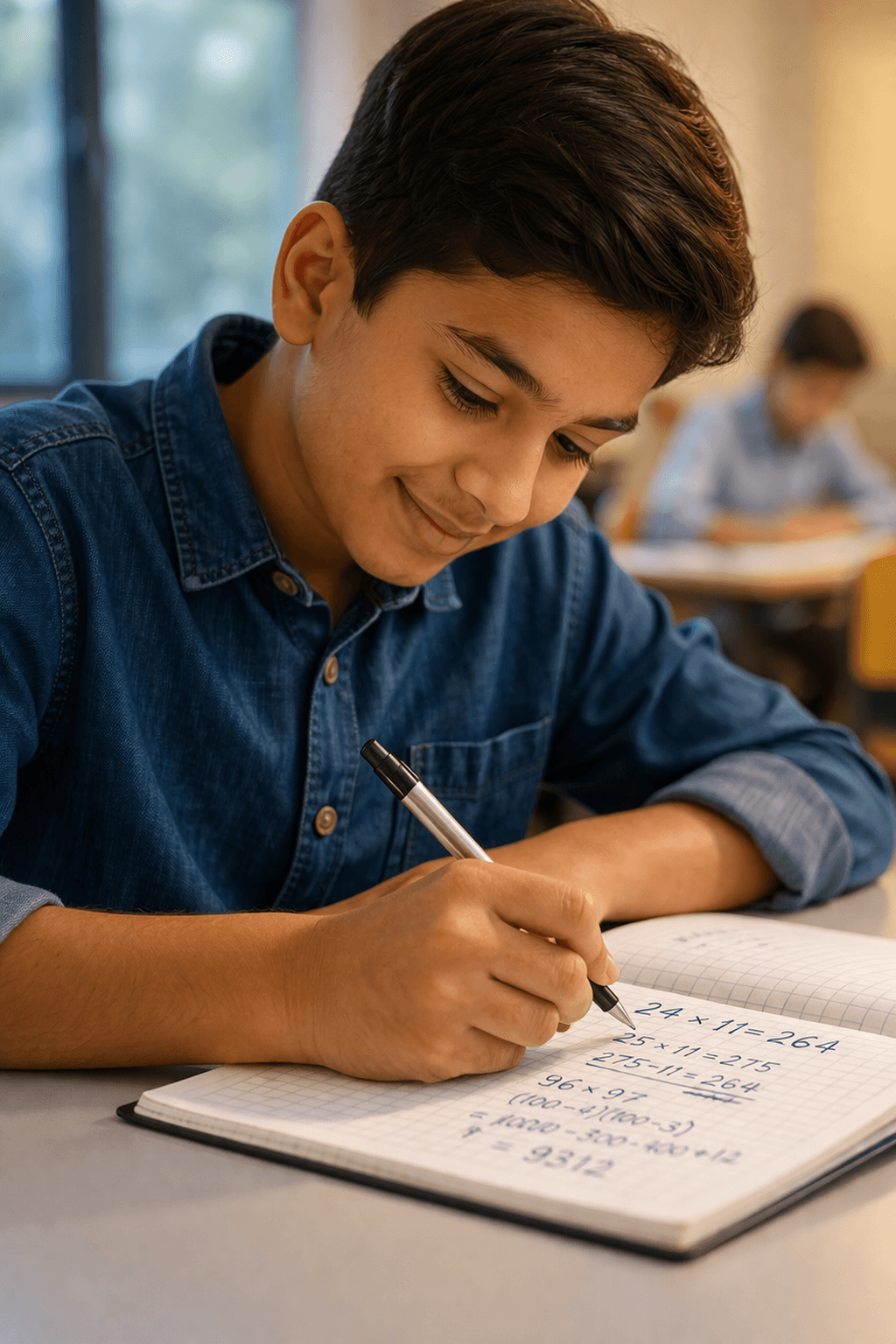 Vedic maths students